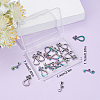 10 Sets 2 Colors 304 Stainless Steel Toggle Clasps STAS-SC0004-23-7