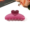 Heart Plastic Claw Hair Clips PW-WG64998-11-1