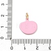 Spray Painted Brass Charms KK-CBAEB58-11-3