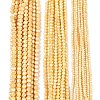 Anti-Tarnish Electroplate Glass Beads Strands EGLA-ZX010-6mm-13-2