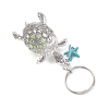 Tortoise Alloy & Acrylic Keychains KEYC-JKC01452-5