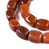 Natural Topaz Jade Beads Strands G-T138-81-3