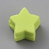 Star Silicone Focal Beads SIL-TAC0008-08H-1