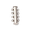 304 Stainless Steel Slide Lock Clasps STAS-A117-07B-P-1