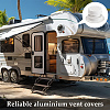 Aluminum RV Roof Vent Cap Replacement Kit AJEW-WH0752-911-7
