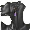 304 Stainless Steel Dangle Earrings EJEW-JE07294-3