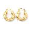Rack Plating Brass Hoop Earrings EJEW-K263-32G-1