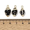 Brass & Natural Shell Pendants SH-CBA27C9-13-3