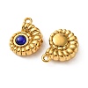 304 Stainless Steel Cat Eye Pendants GL-L002-08G-02-2