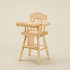 Wood High Chair Mini Model PW-WG24E6D-02-1