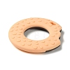 Donut Food Grade Eco-Friendly Silicone Focal Beads LS-SIL-Q023-01B-2