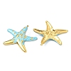 Ocean 304 Stainless Steel Enamel Pendants X-STAS-T076-08B-03G-2