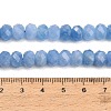 Faceted Dyed Natural White Jade Beads Strands GG-CBAE966-01A-T-5
