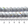 Opaque Glass Beads Strands EGLA-A035-P8mm-L22-4
