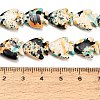 Dyed Synthetic Turquoise Beads Strands GG-CBAAE19-03B-04-5