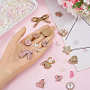 Plastic & ABS Plastic Imitation Pearl & Acrylic Cabochons Findings Kits DIY-SC0033-95-3