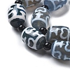 Tibetan Style dZi Beads Strands G-NH0037-C07-02-3