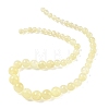 Natural Golden Silk Jade Graduated Beads Strands G-F830-A02-01-3