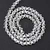 Imitate Austrian Crystal Bicone Glass Beads Strands GLAA-F029-4x4mm-13-4