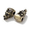 Tibetan Style Brass Beads KK-M284-57AB-2