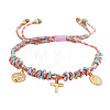 Brass Charm Bracelets OD9746-3-2