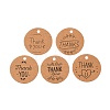 100Pcs Kraft Paper Thank You Printed Gift Tags CDIS-H007-06-2