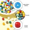 100Pcs 10 Colors K9 Glass Beads Strands GLAA-YW0003-59-3