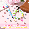 26Pcs 13 Colors Food Grade Eco-Friendly Silicone Focal Beads SIL-SZ0004-27-6