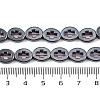 Synthetic Non-magnetic Hematite Beads Strands G-K375-C02-01-4