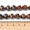 Natural Tiger Eye Beads Strands G-C267-B15-5