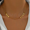 Fashionable Vintage 201 Stainless Steel Link Chain Necklaces for Women EA0237-1