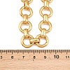13MM 304 Stainless Steel Ring Link Chain Necklaces NJEW-Z105-03G-5