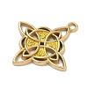 304 Stainless Steel Enamel Pendants STAS-G371-05G-01-2