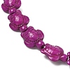 Dyed Synthetic Turquoise Beads Strands G-M152-04-B-5