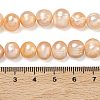 Natural Cultured Freshwater Pearl Beads Strands PEAR-L034-12D-5