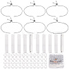 DIY 304 Stainless Steel Slider Bracelets Making Kits DIY-BBC0003-17-7
