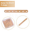 200Pcs Iron Spacer Bar FIND-CA0009-73LG-4