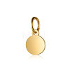 Ion Plating(IP) 304 Stainless Steel Pendants X-STAS-I311-33H-G-2