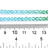 Gradient Color Baking Paint Glass Bead Strands X1-DGLA-A039-T2mm-A018-5