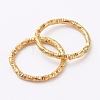 Iron Open Jump Rings IFIN-D086-05-G-2