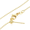 Brass Ball Chain Necklaces for Women NJEW-G084-14LG-2