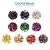 Craftdady 200Pcs 10 Colors Electroplate Glass Seed Beads SEED-CD0001-03B-3