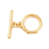 Brass Toggle Clasps LS-KK-U024-02G-3