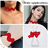 9 Yards Polyester Wavy Fringe Trim Ribbon OCOR-XCP0002-90B-4