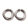 201 Stainless Steel Clip-on Earrings LS-EJEW-Z014-01C-P01-1