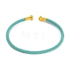 Braided Carbon Steel Wire Bracelet Making MAK-A017-B43-1