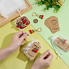 24Pcs Resin Cherry Pendant Decorations HJEW-PH02399-3