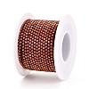 Iron Rhinestone Cup Chains CH-T006-05B-07-2