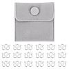 20Pcs Brass S-Hook Clasps KK-TA0008-75-2
