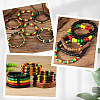 1400Pcs 4 Colors Natural Maple Wood Beads WOOD-SP0002-02-6